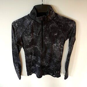 Women's Under Armour Thumb Hole Long Sleeve Pullover Top Size XS